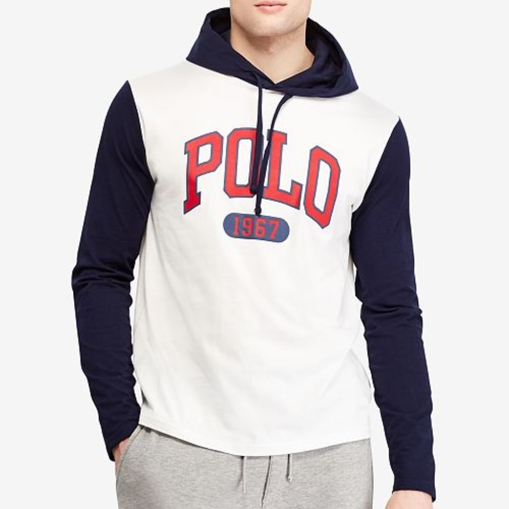 Polo Ralph Lauren Long Sleeve Hooded T-Shirt